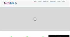 Desktop Screenshot of medilinkservices.com